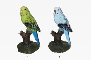 Obrázek z Andulka polyresin 9,5cm, 2druhy(6) 
